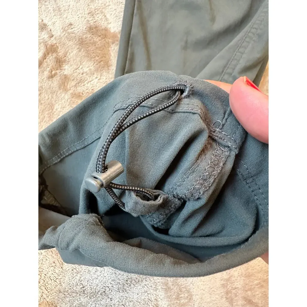 Columbia Omni Shield Convertible Hiking Pants Zip Off Shorts Womens 10 Gray